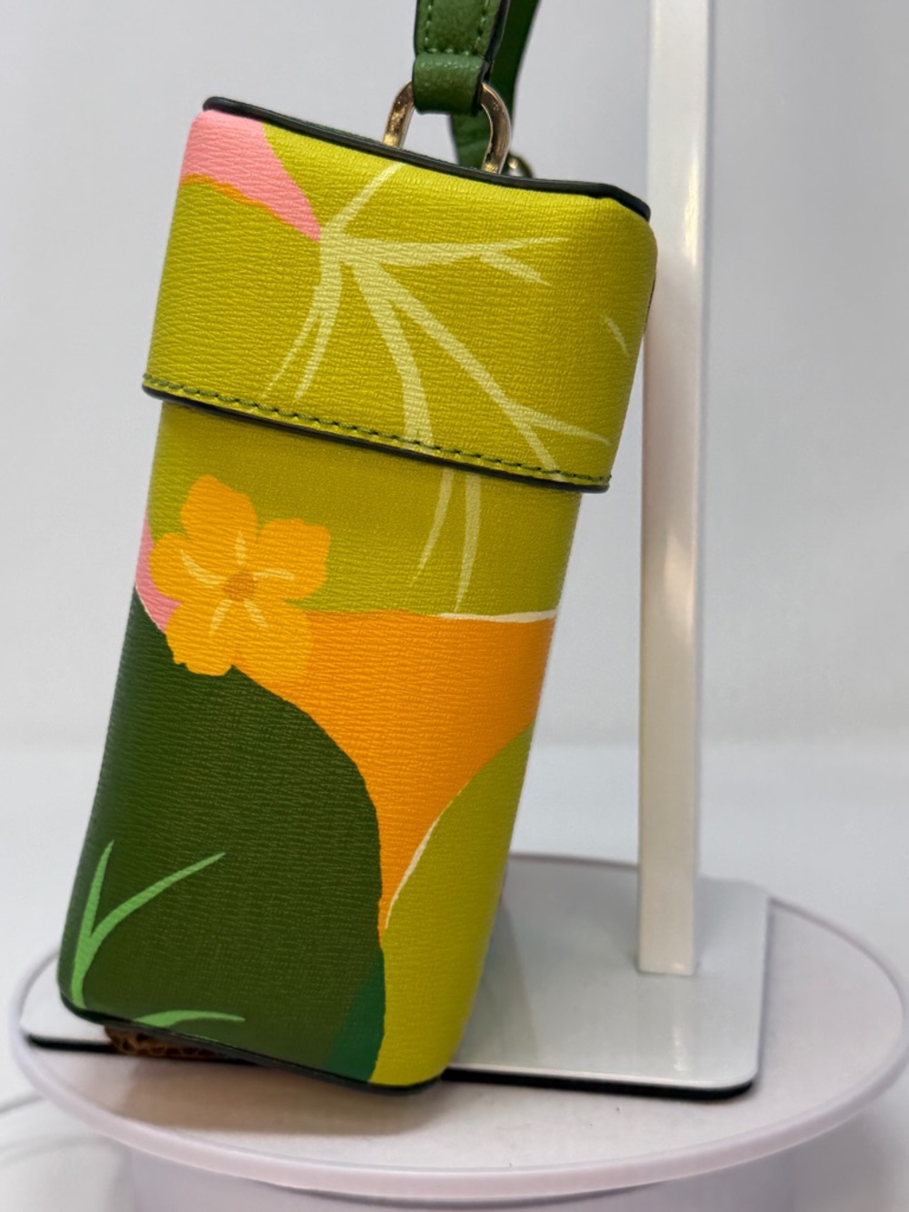 Kate Spade Voyage Cucumber Floral Small Top-Handle Crossbody - Picture 8 of 13